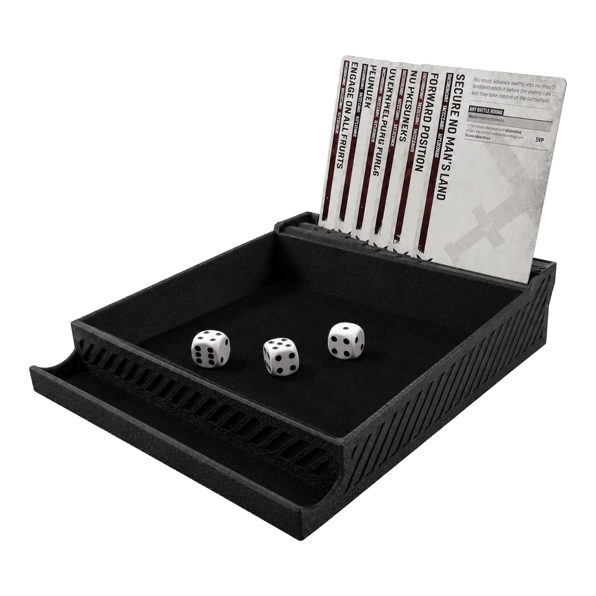 11th Edition Dice Tray & Mission Card Stand