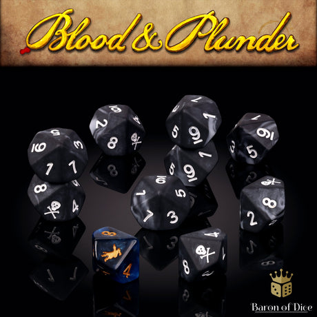 Blood & Plunder: Pirates - Official Dice Set