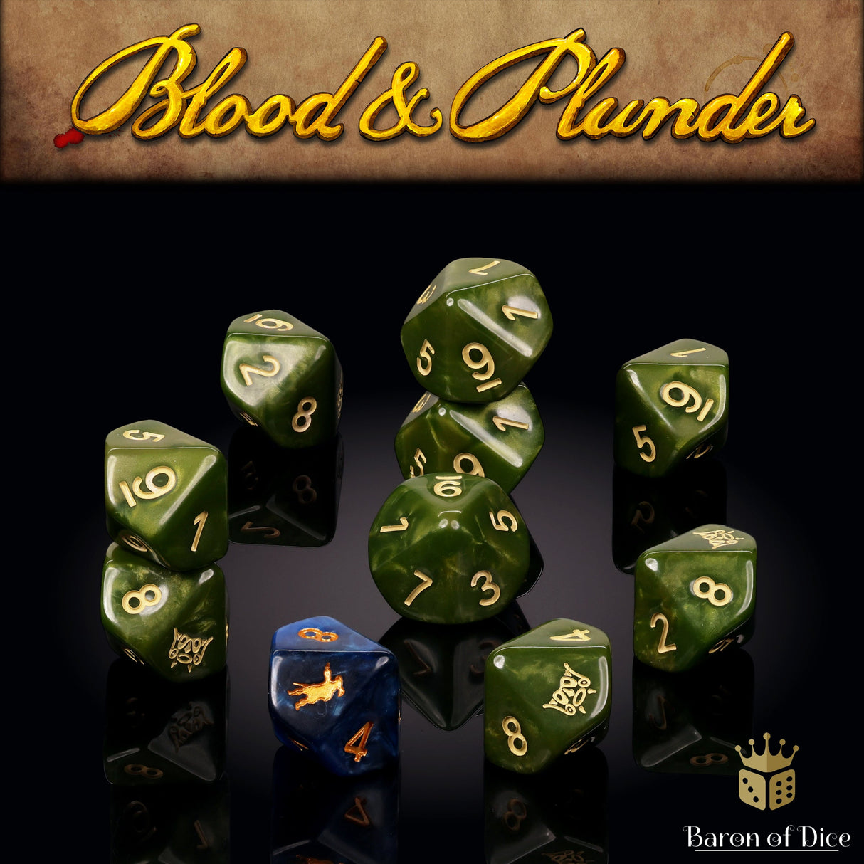 Blood & Plunder: Natives - Official Dice Set