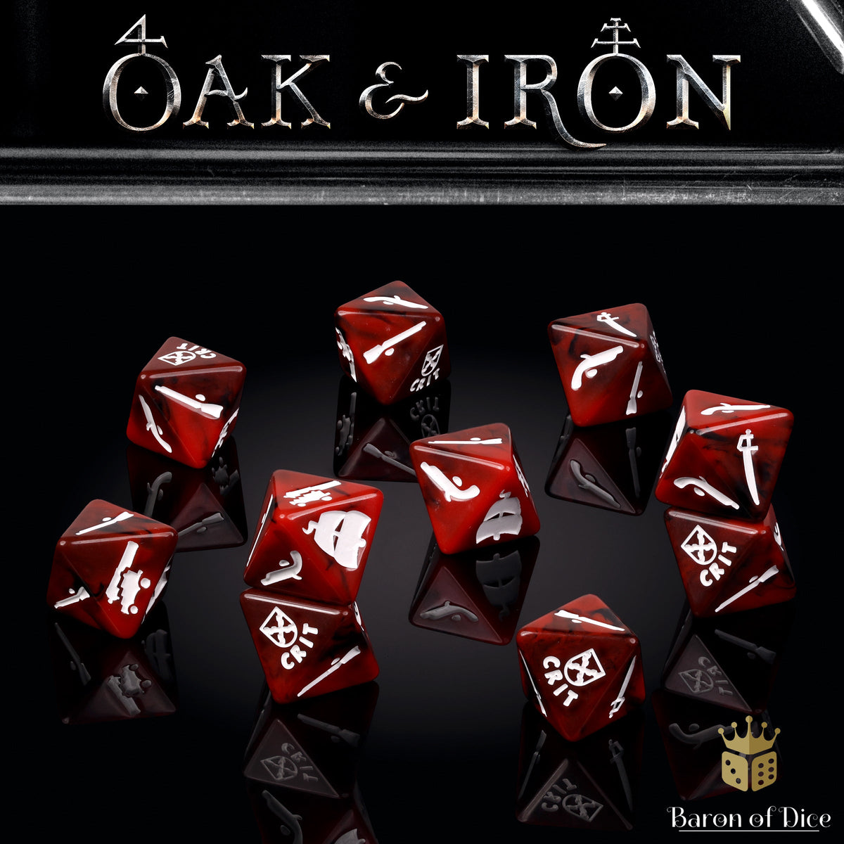 Oak & Iron: Spain - Official Dice Set