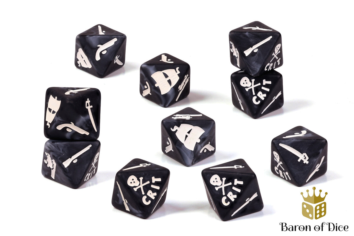 Oak & Iron: Pirates - Official Dice Set
