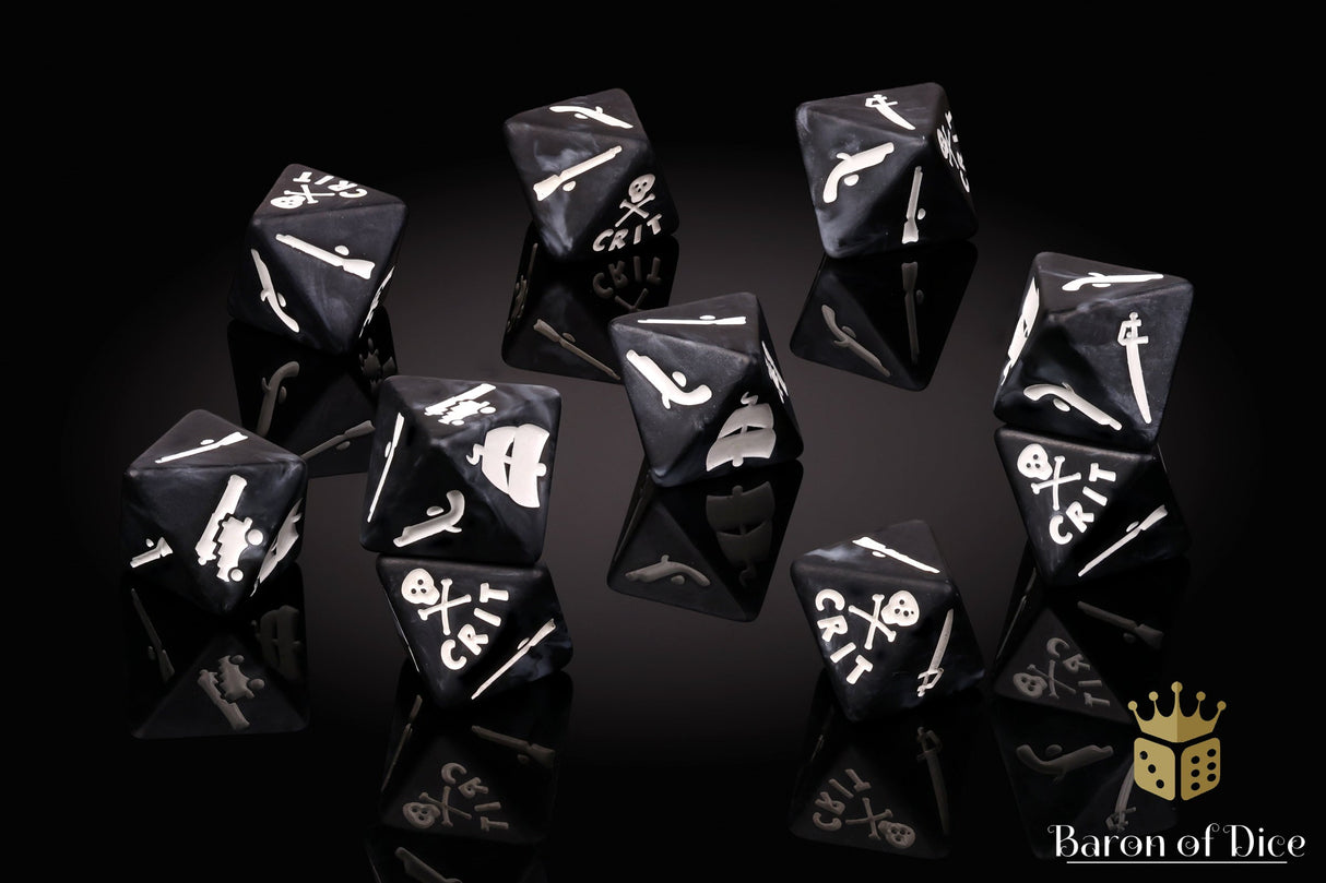 Oak & Iron: Pirates - Official Dice Set