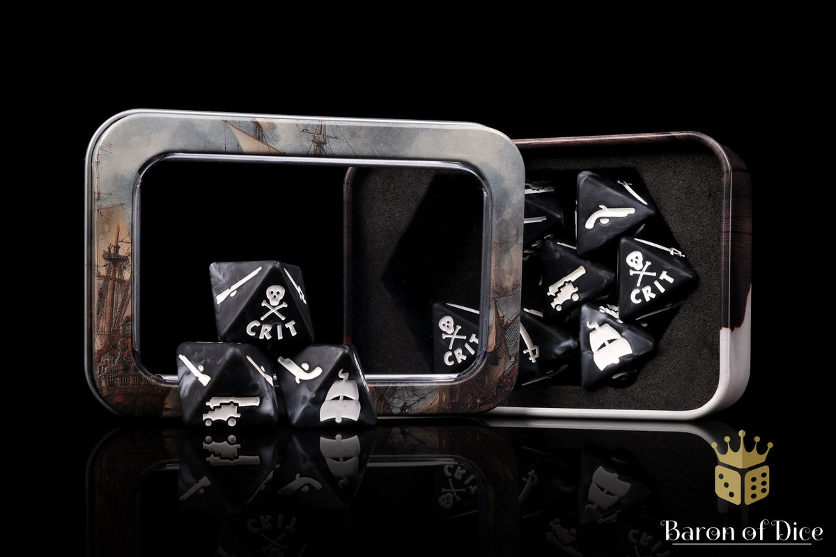 Oak & Iron: Pirates - Official Dice Set