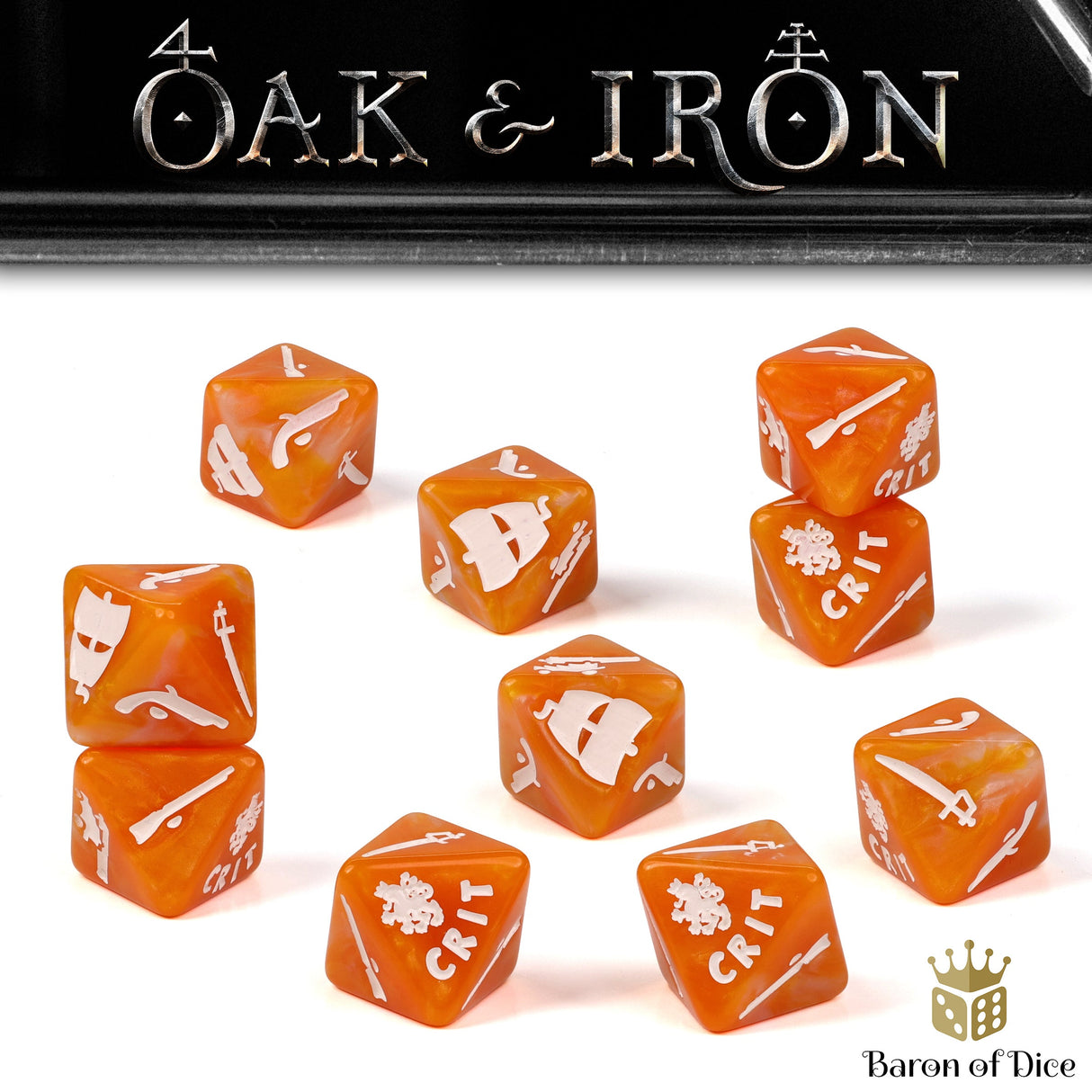 Oak & Iron: Dutch - Official Dice Set