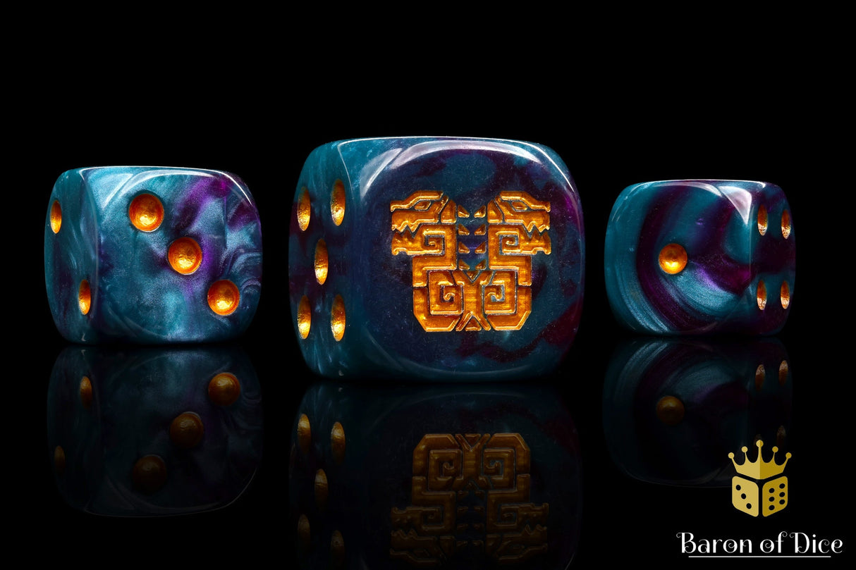 Mayan Lizard Dice