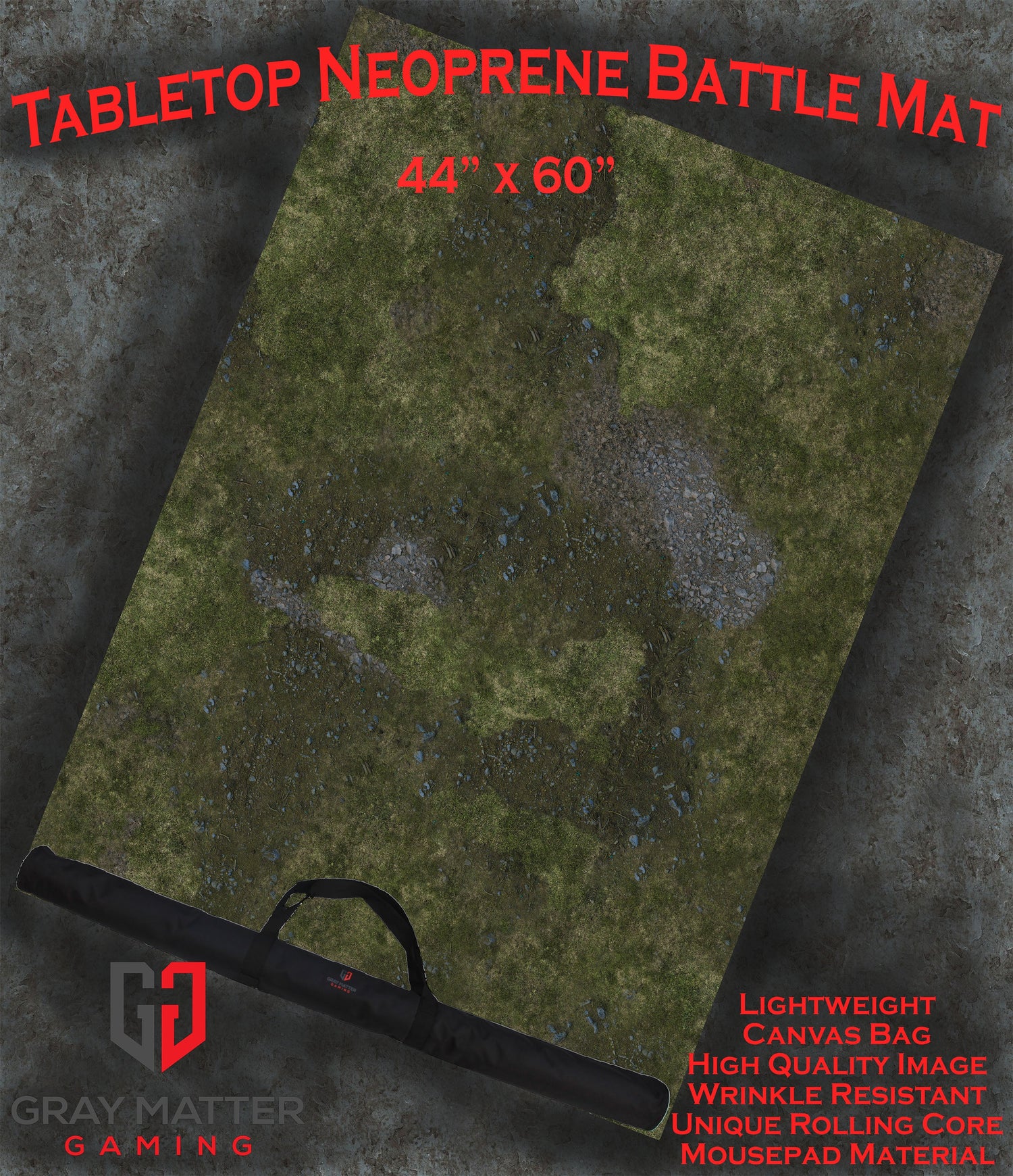 Field of Battle - Neoprene Battle Mat with Bag