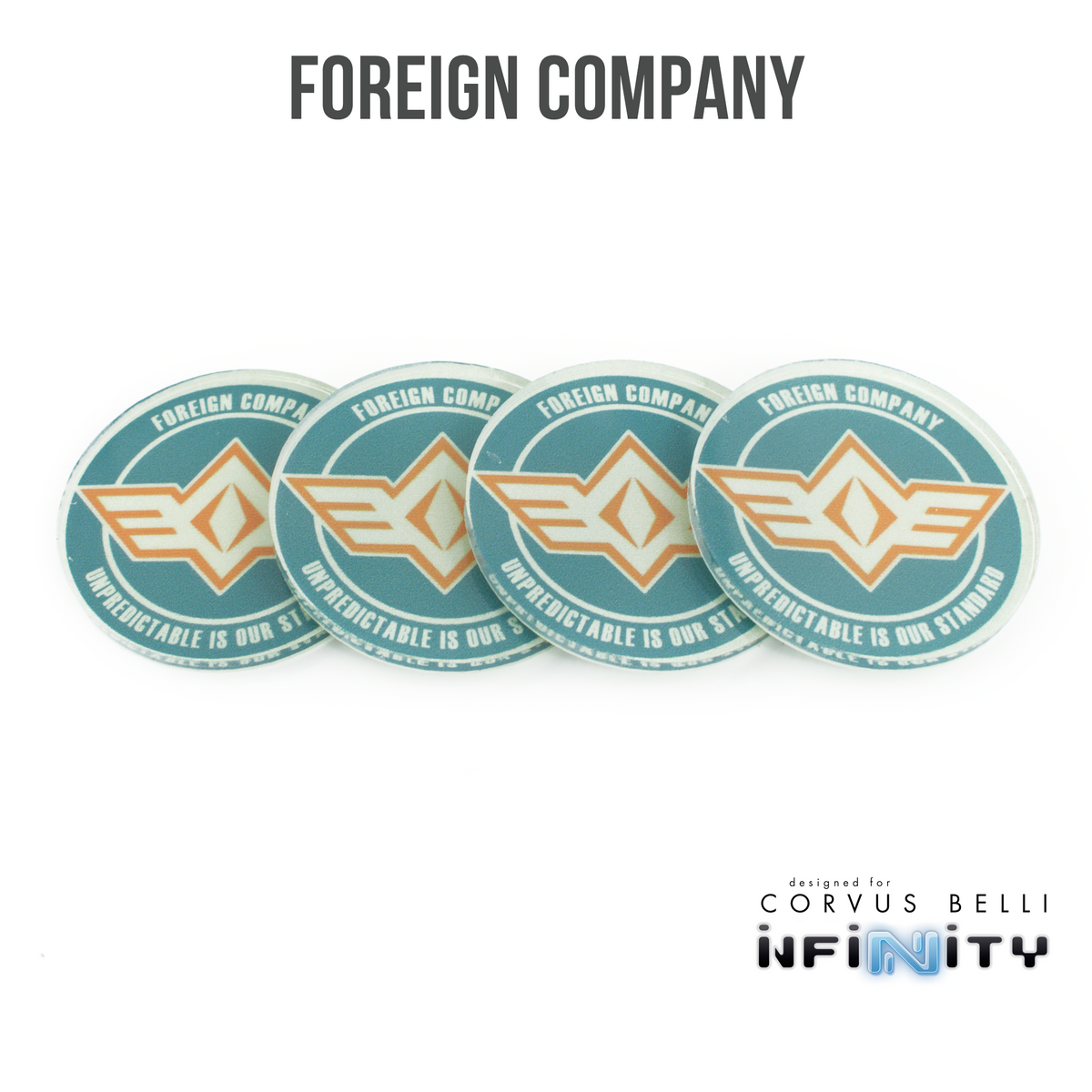 Infinity Faction Command Tokens