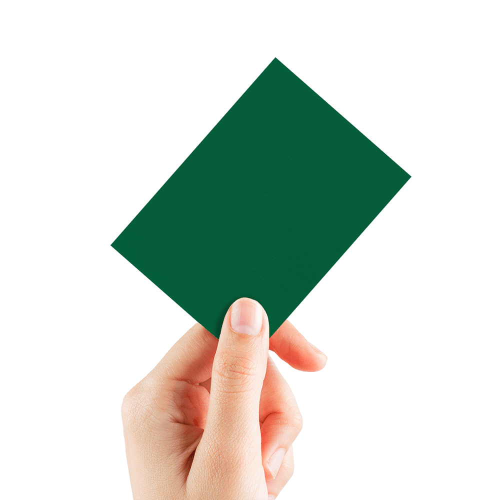 ECLIPSE® Gloss Standard DECK PROTECTOR® Sleeves: Forest Green - 105ct