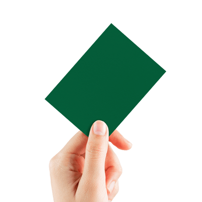 ECLIPSE® Matte Standard DECK PROTECTOR® Sleeves: Forest Green - 105ct
