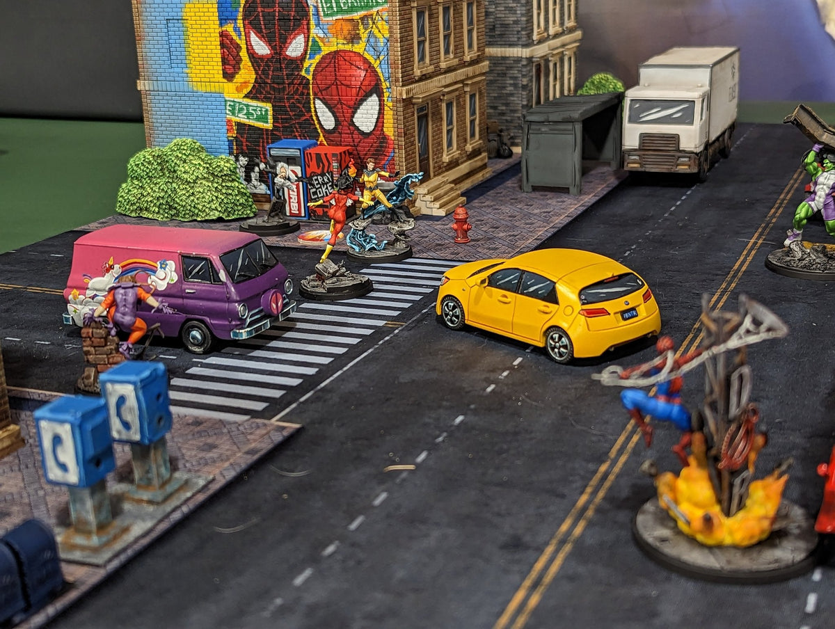 Modern City 1 - Neoprene Battle Mat with Bag