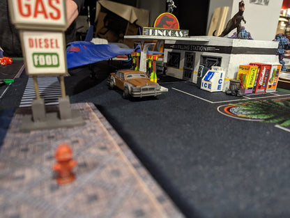 Modern City 1 - Neoprene Battle Mat with Bag