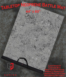 Fractured Concrete - Neoprene Battle Mat with Bag