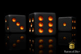 Matte Black Universal Dice