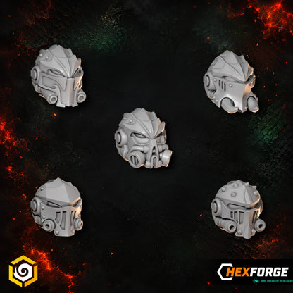 Anvil Wardens - Big Armor: Heads & Helmets