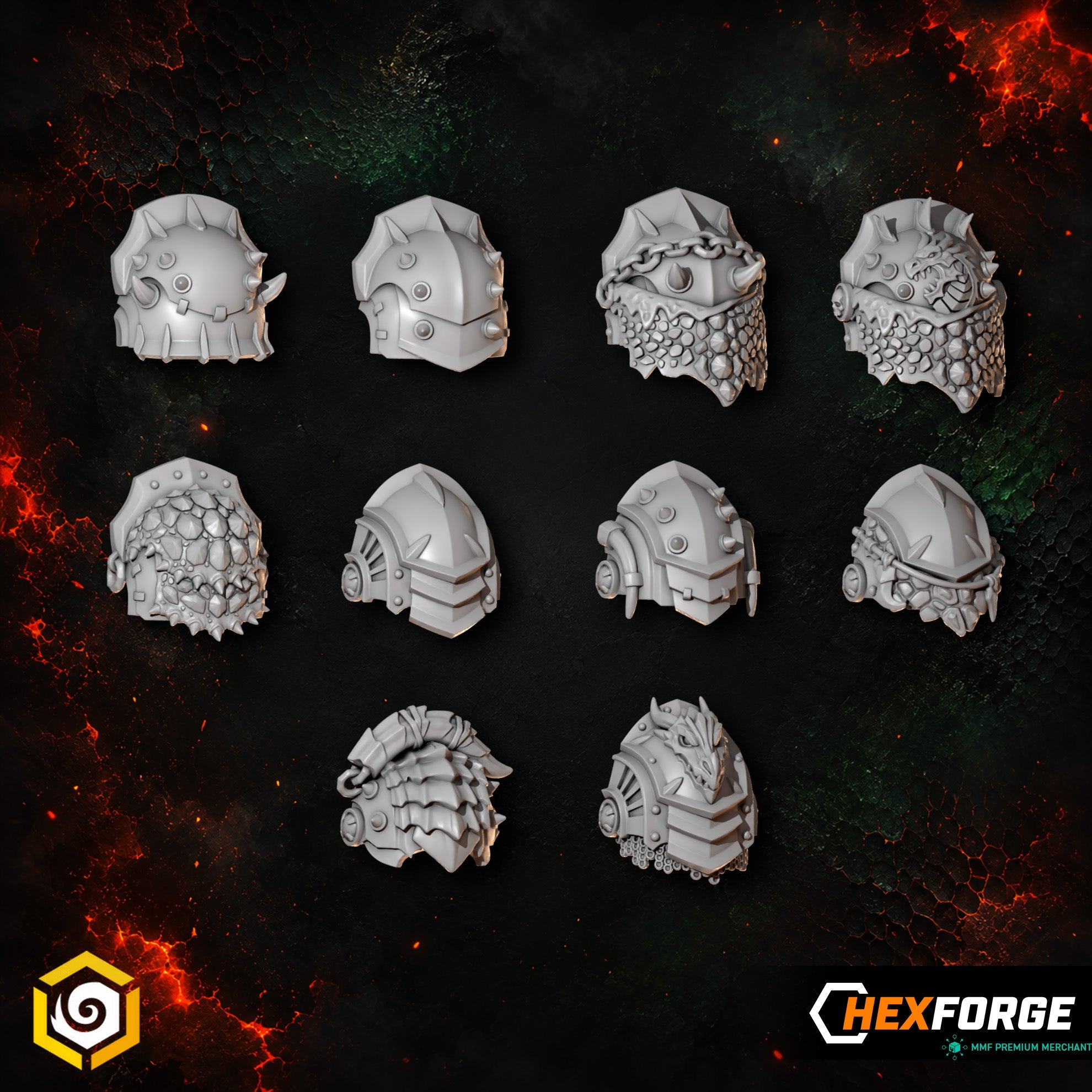 Anvil Wardens - Big Armor: Shoulder Armor