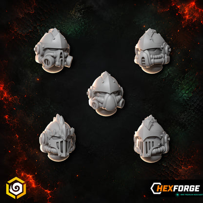 Anvil Wardens - Heads & Helmets