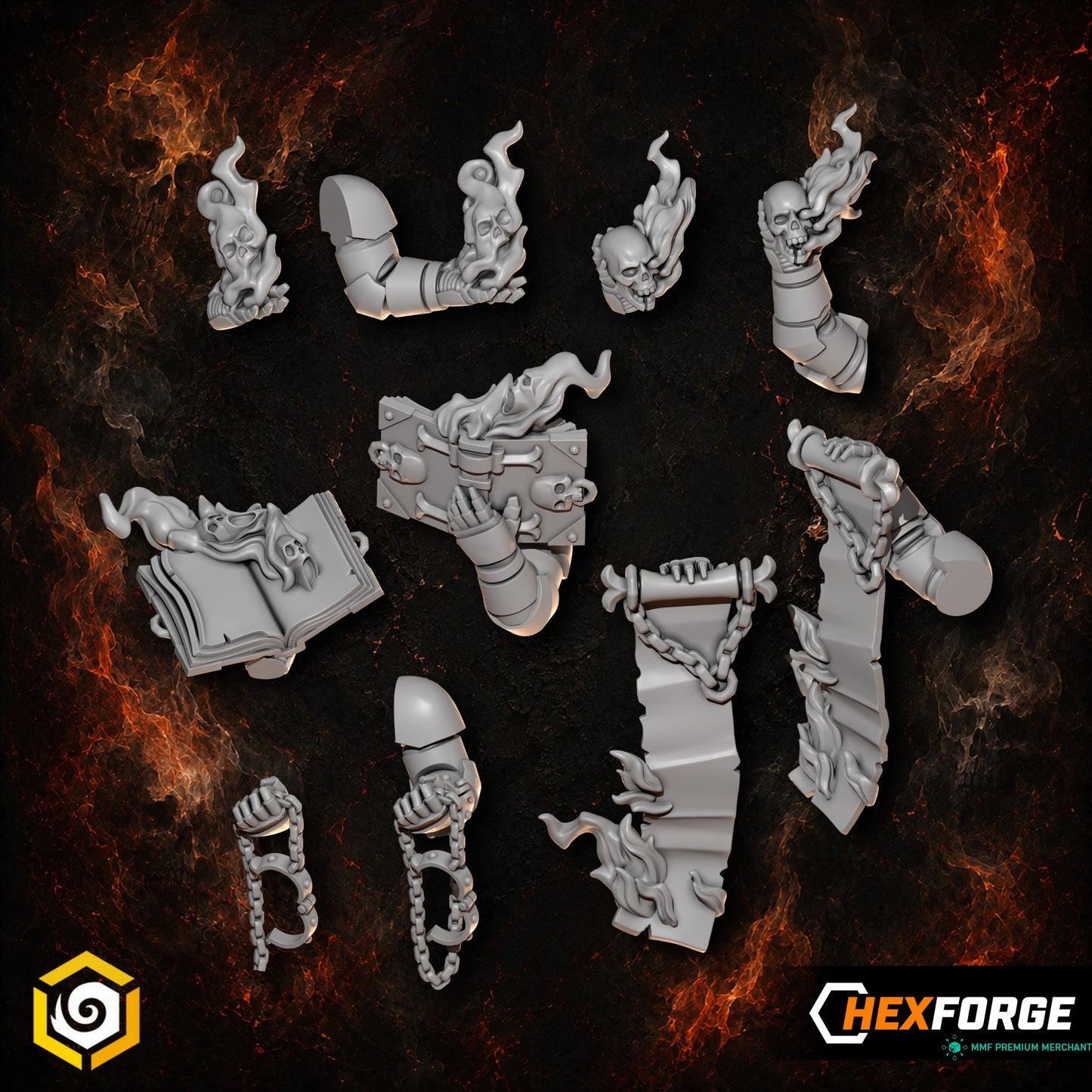 Cursed Company - Hand & Arm Decorations