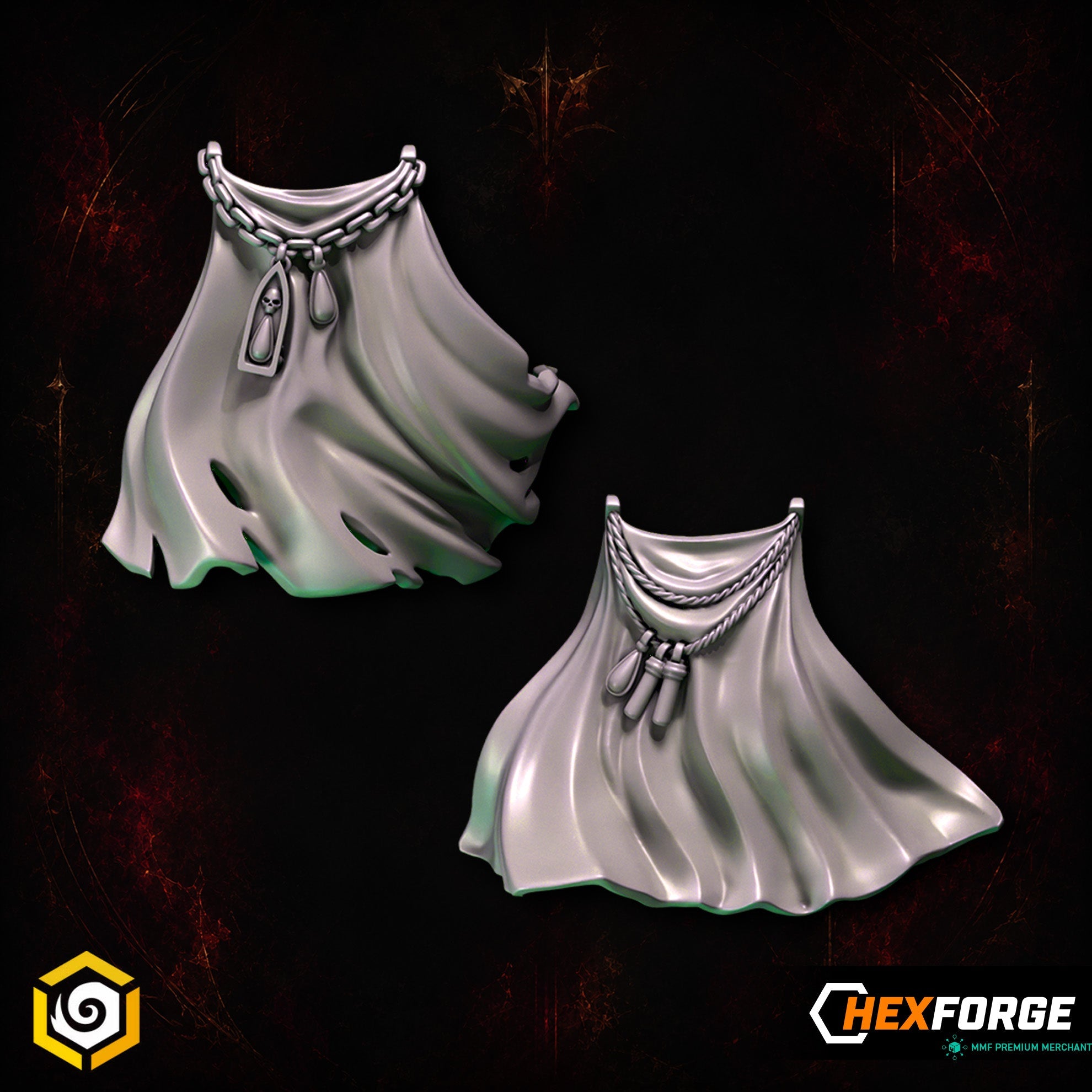 Crimson Lords - Big Armor: Cloaks