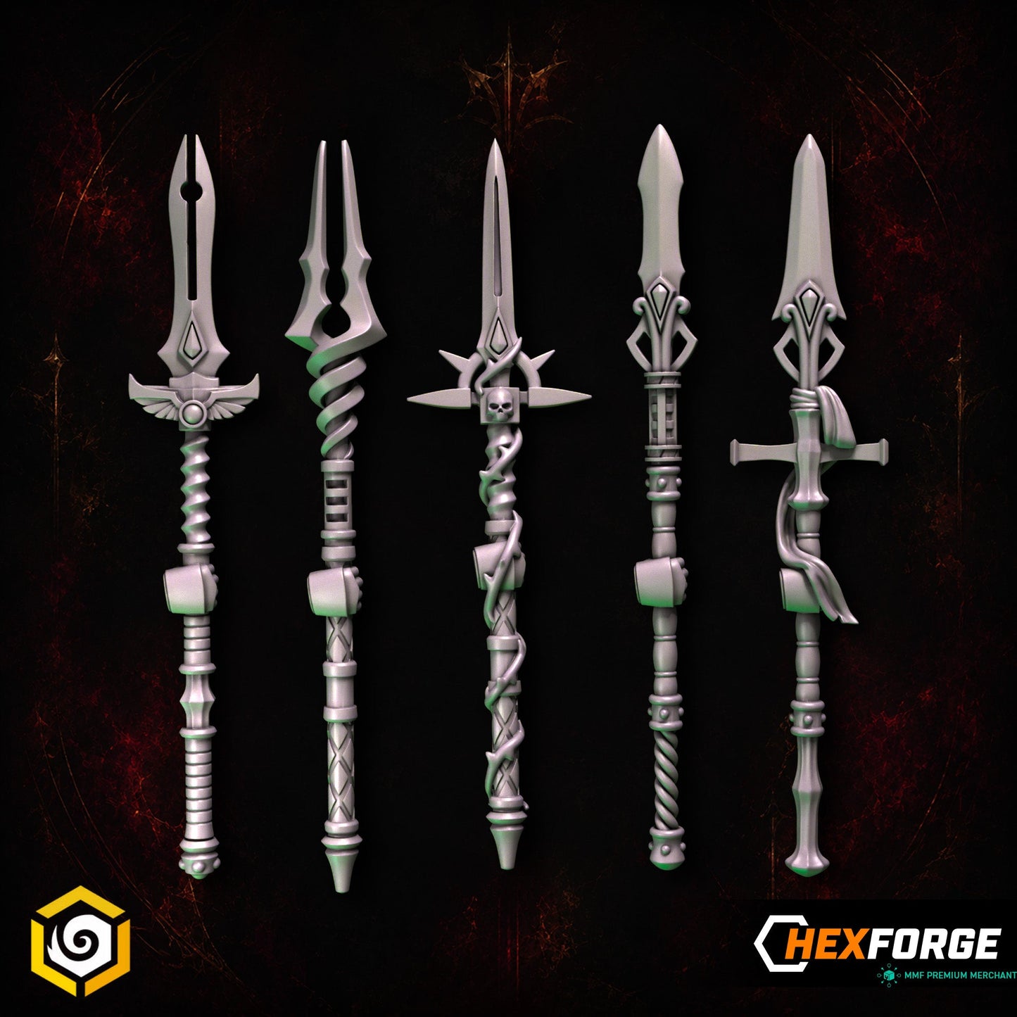 Crimson Lords - Spears