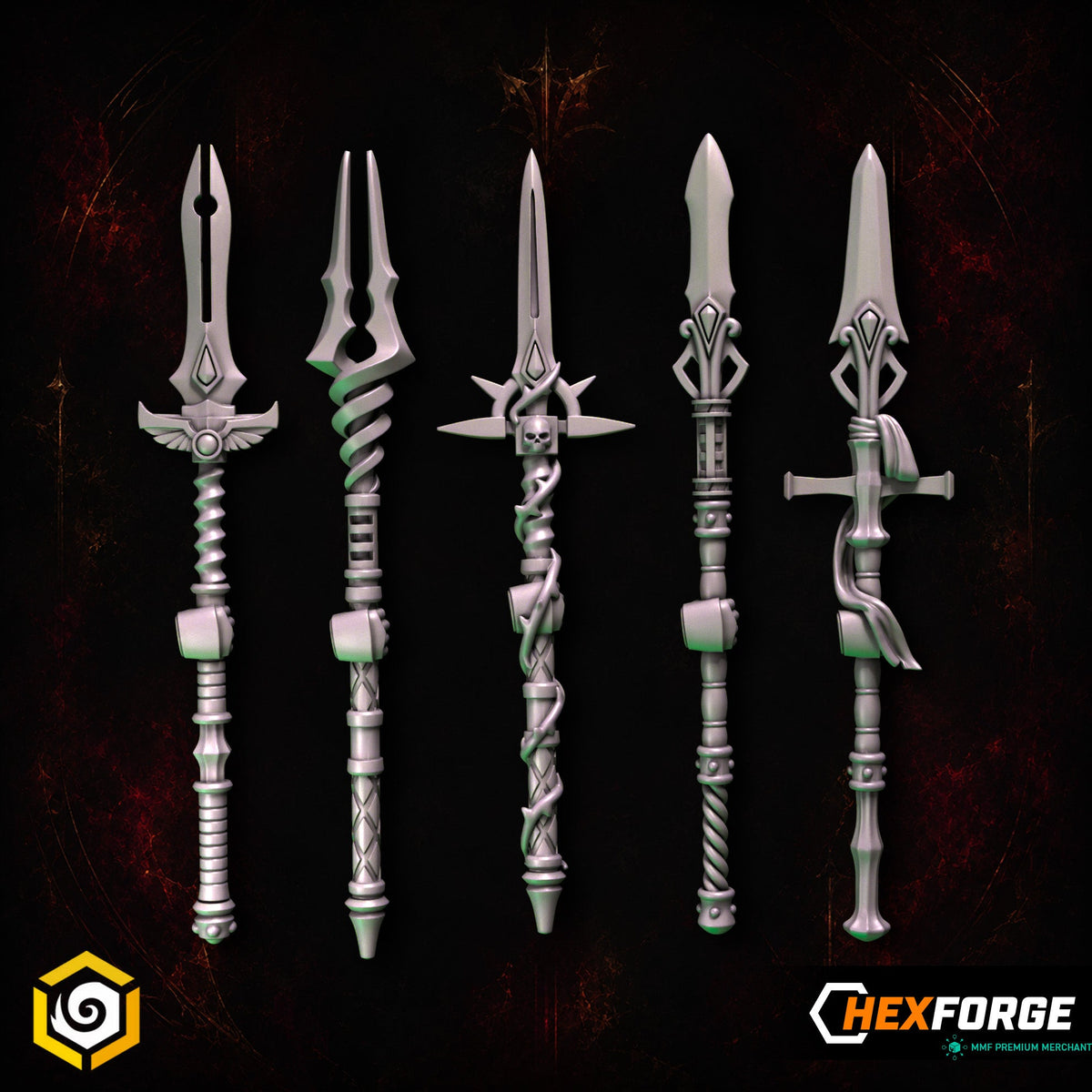 Crimson Lords - Spears