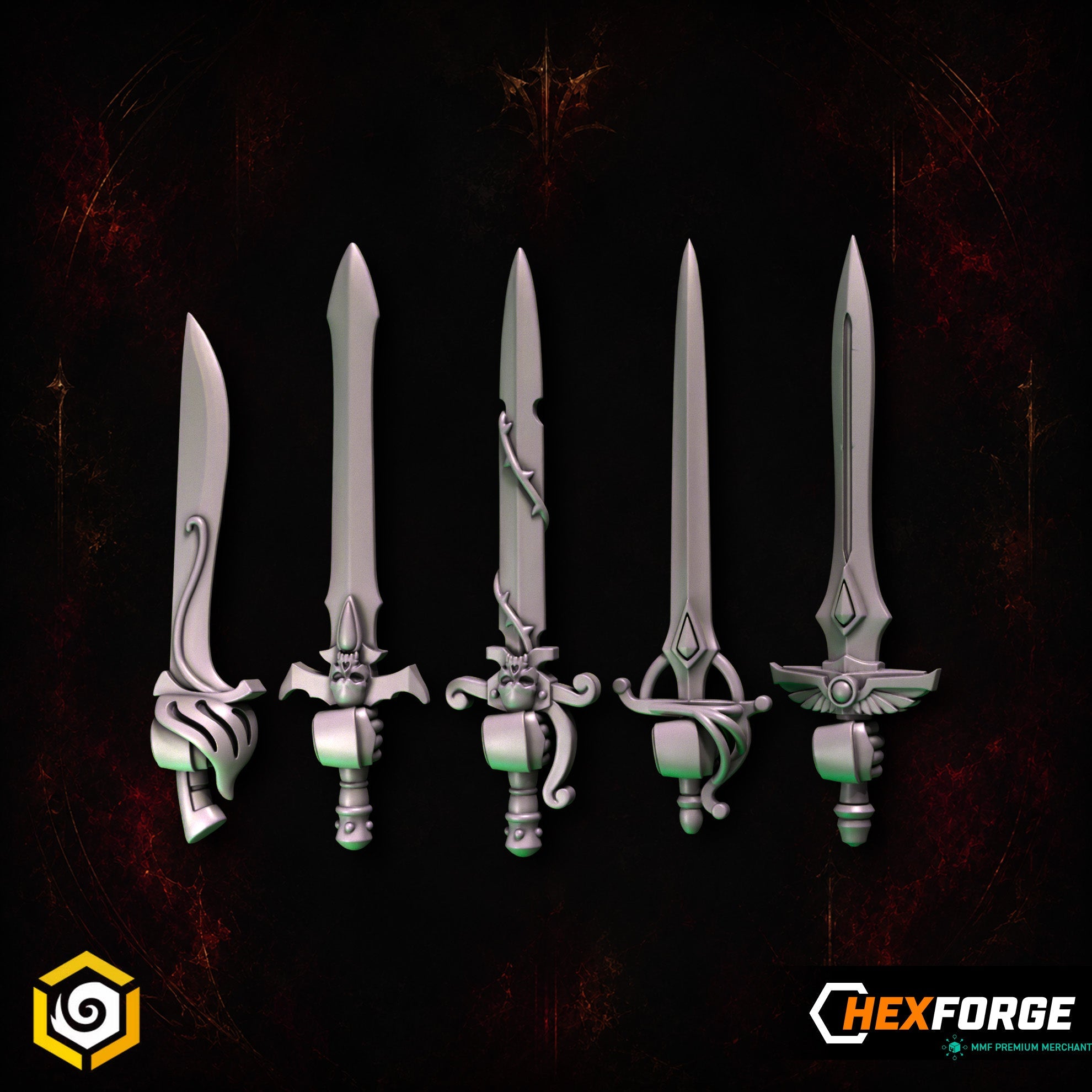 Crimson Lords - Swords