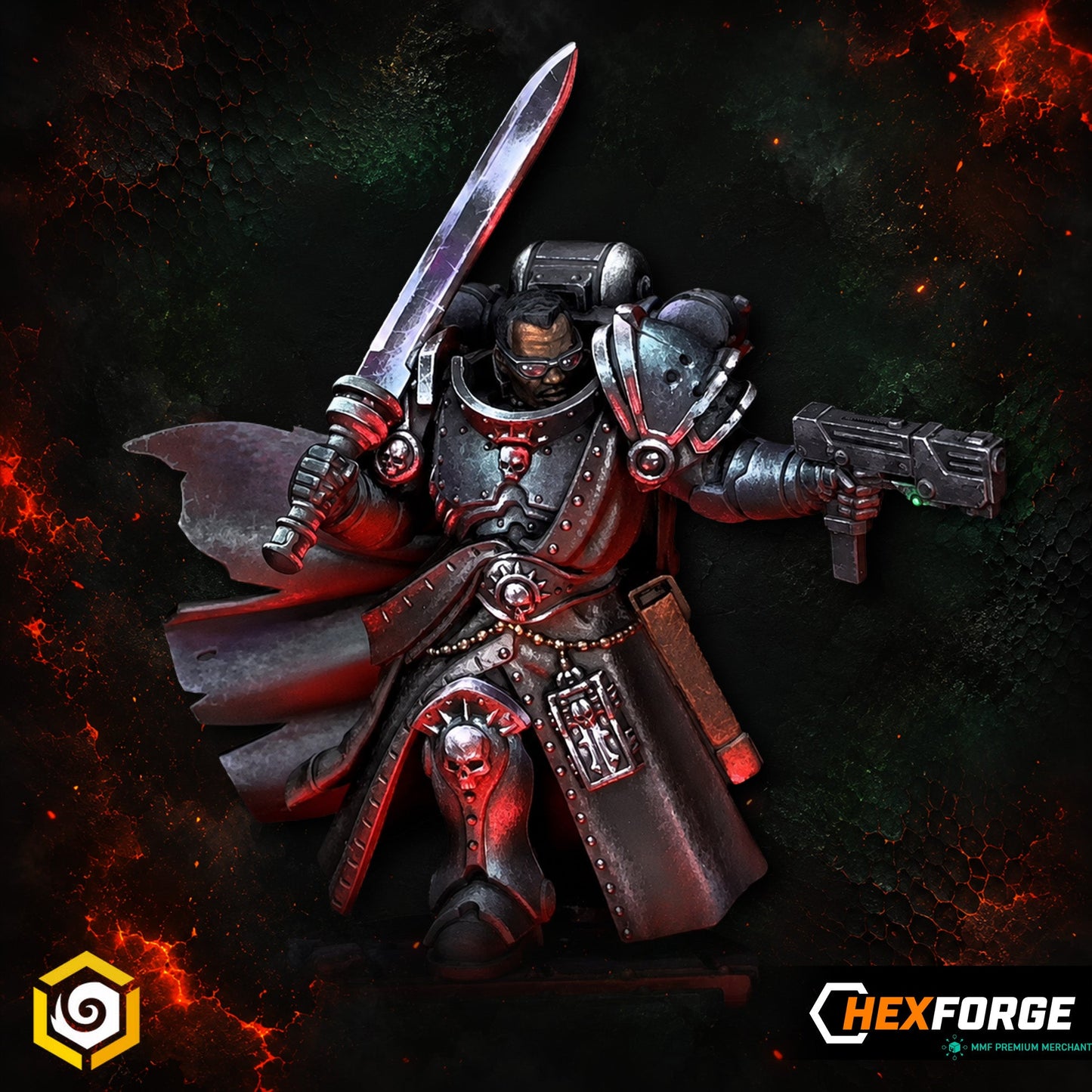 Anvil Wardens - The Hunter, Hero Upgrade Kit