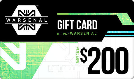 Warsenal Digital Gift Card