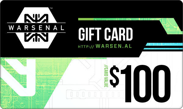 Warsenal Digital Gift Card