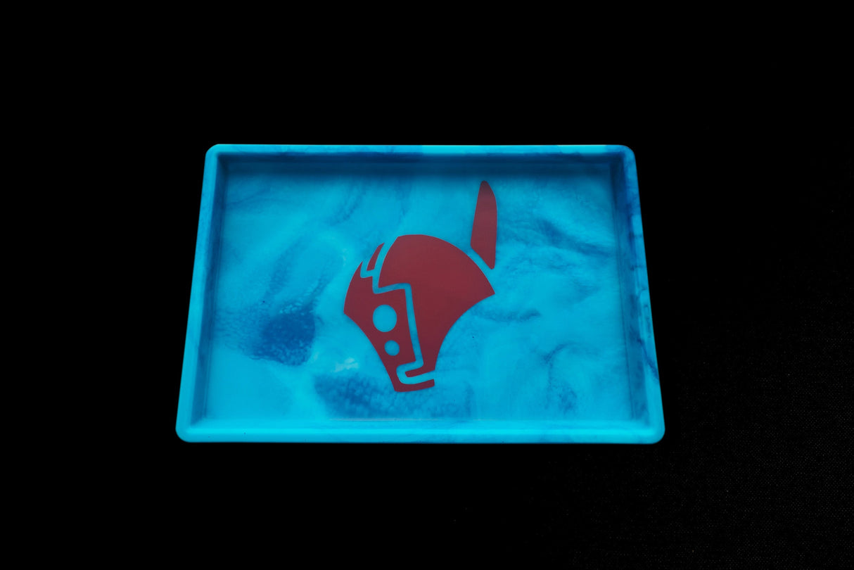 Hand-Cast Resin Dice Trays