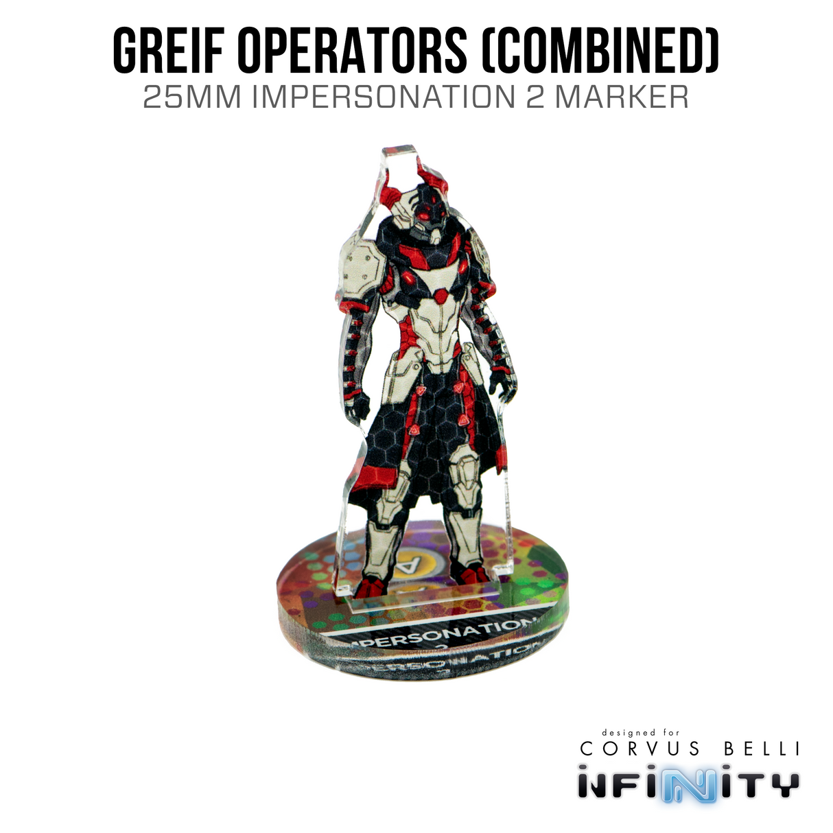Infinity 3D Markers: Greif Operators (Combined) (25mm Impersonation-2)