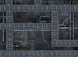 Grimdark Station - Neoprene Battle Mat - Warhammer, AoS, 40K, Kill Team, MCP, Shatterpoint, Legion, More