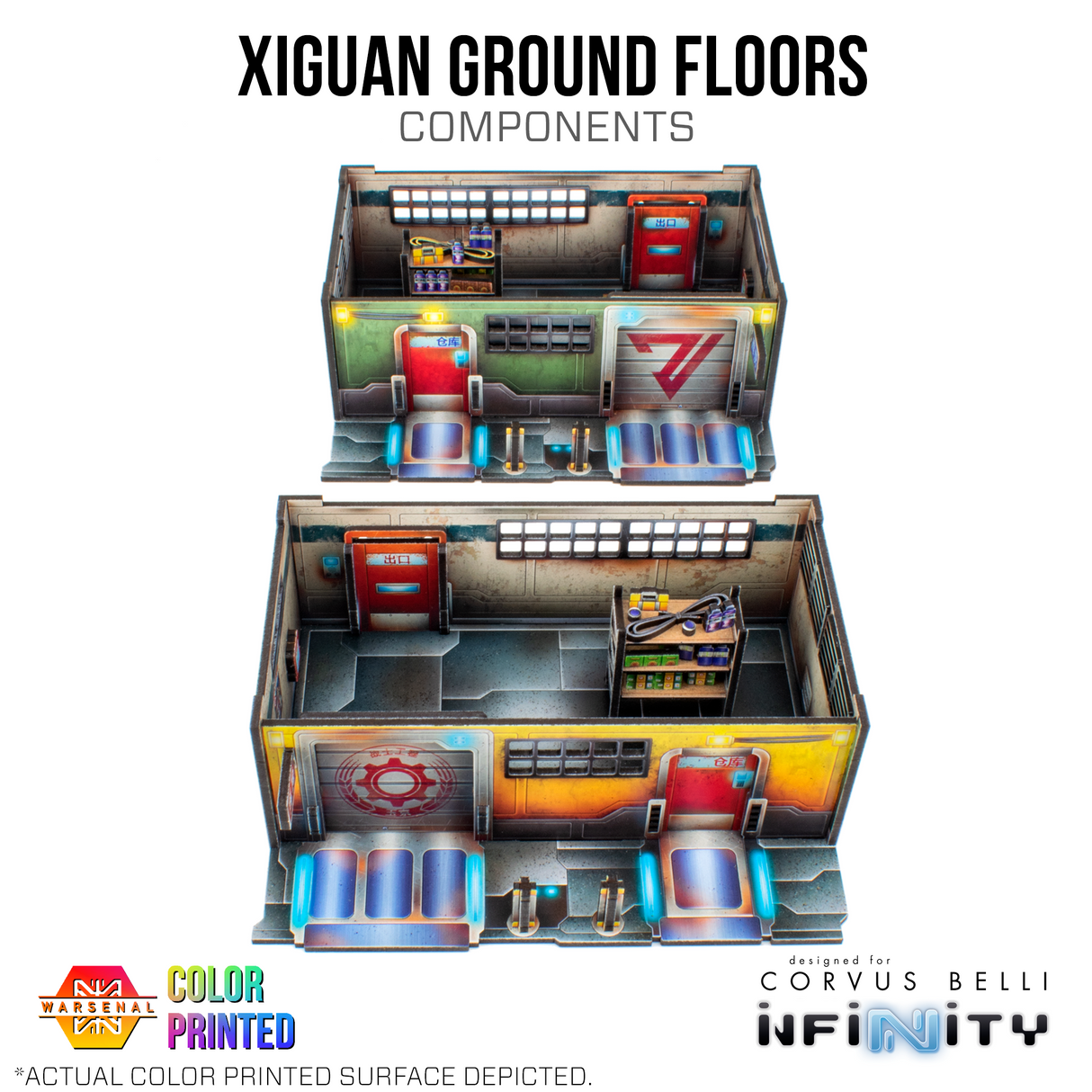 Xiguan Components - Ground Floors