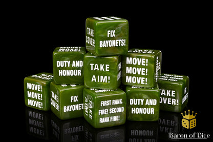 Guard Order Dice Set (X10 Count)