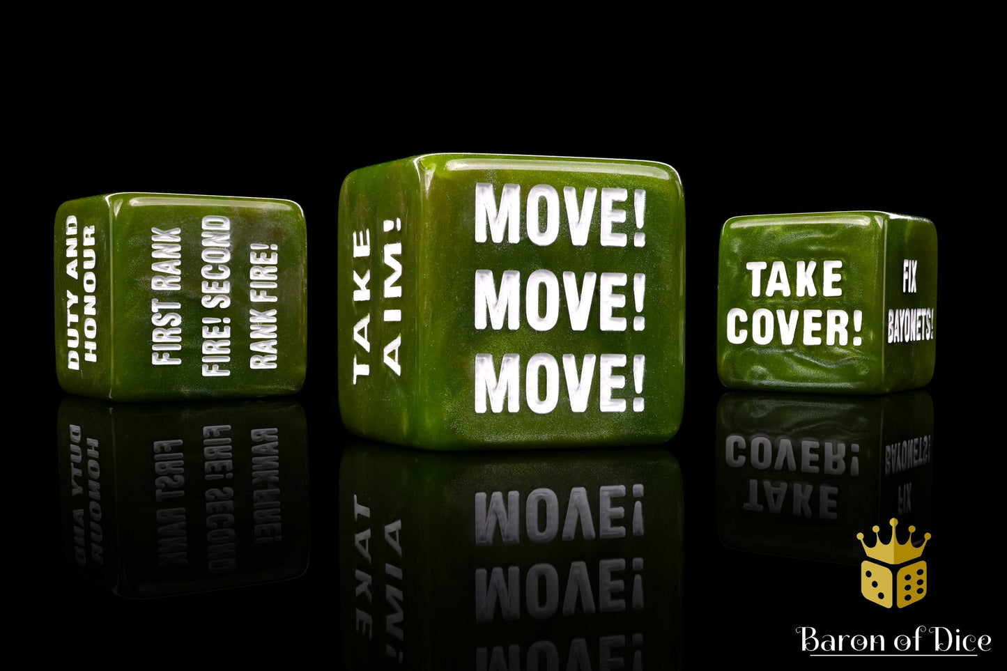 Guard Order Dice Set (X10 Count)