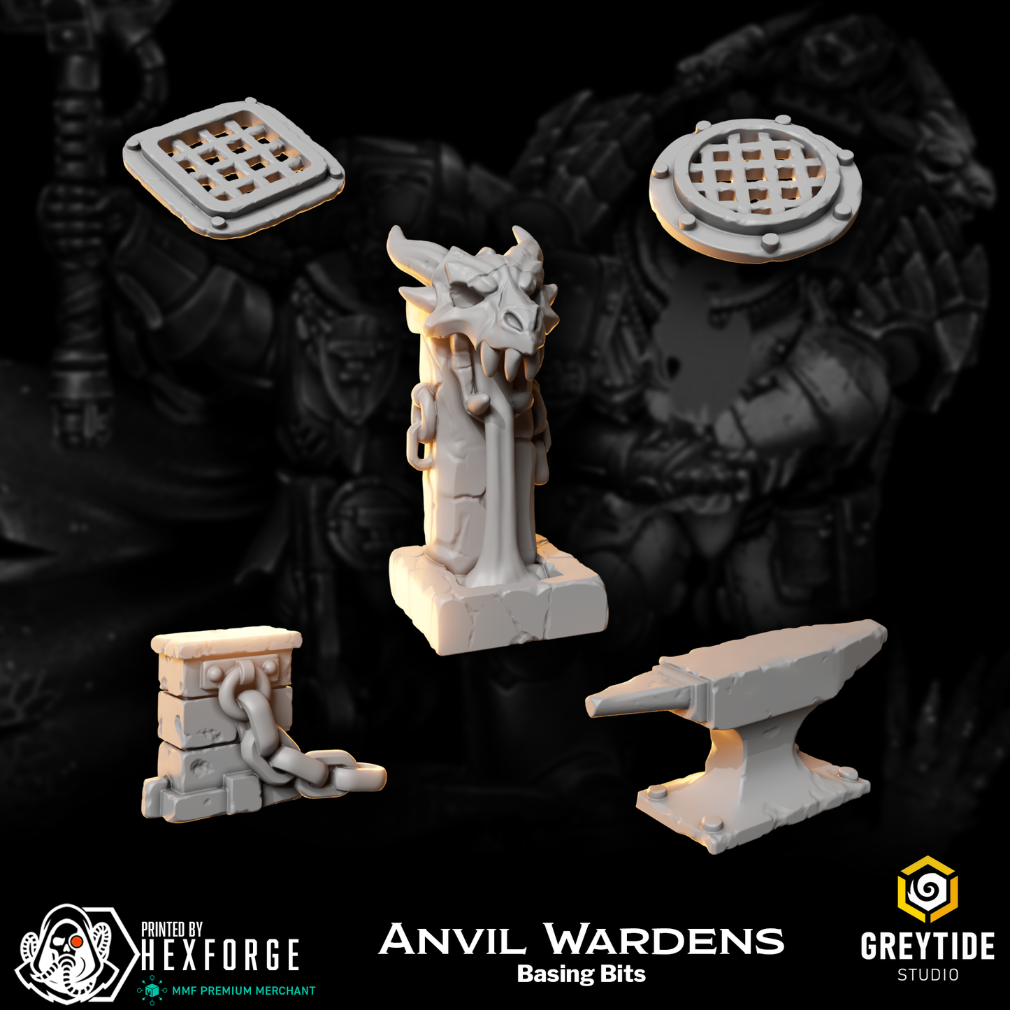 Anvil Wardens - Basing Bits