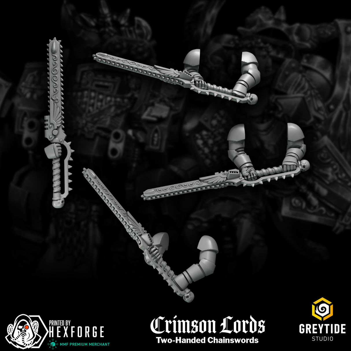 Crimson Lords - Two-Handed Chainswords