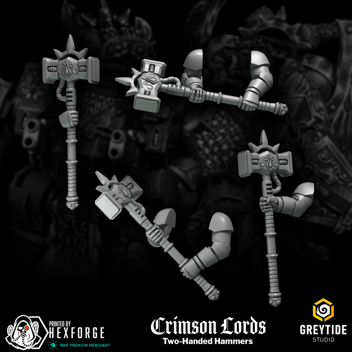 Crimson Lords - Two-Handed Hammers