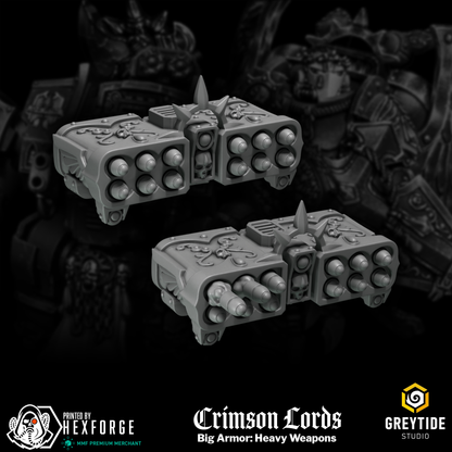 Crimson Lords - Big Armor: Heavy Weapons