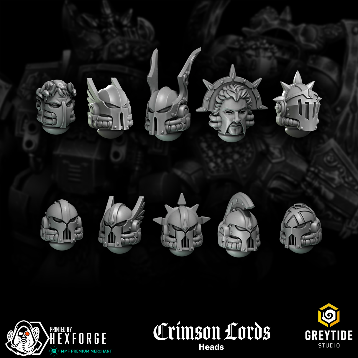 Crimson Lords - Heads