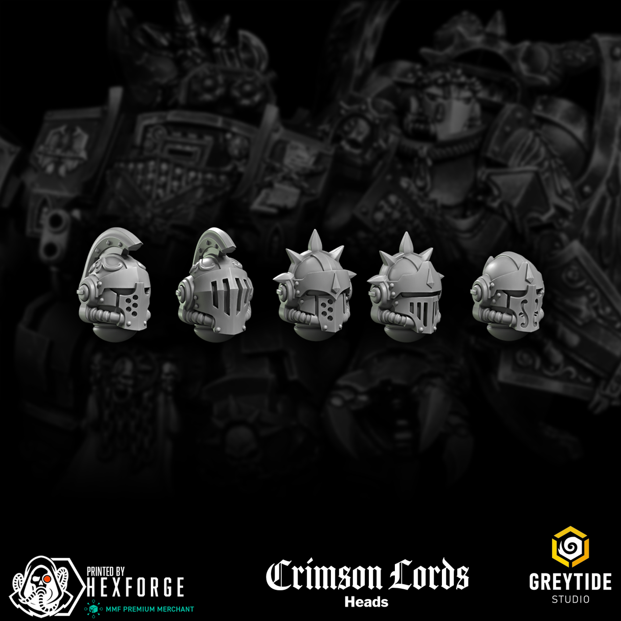 Crimson Lords - Heads