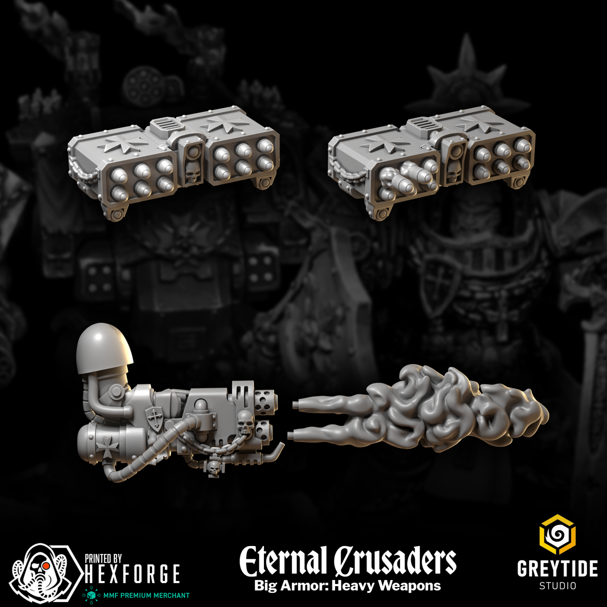 Eternal Crusaders - Big Armor: Heavy Weapons