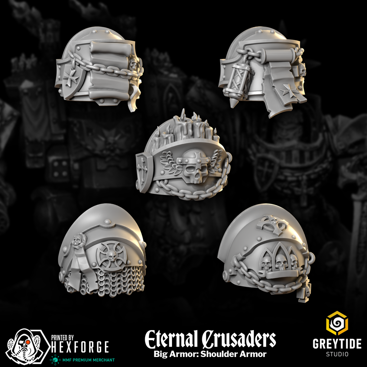 Eternal Crusaders - Big Armor: Shoulder Armor