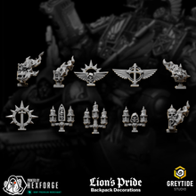 Lion's Pride - Backpack Decorations
