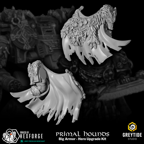 Primal Hounds - Big Armor - Hero Upgrade Kit