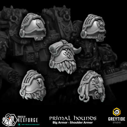 Primal Hounds - Big Armor - Shoulder Armor