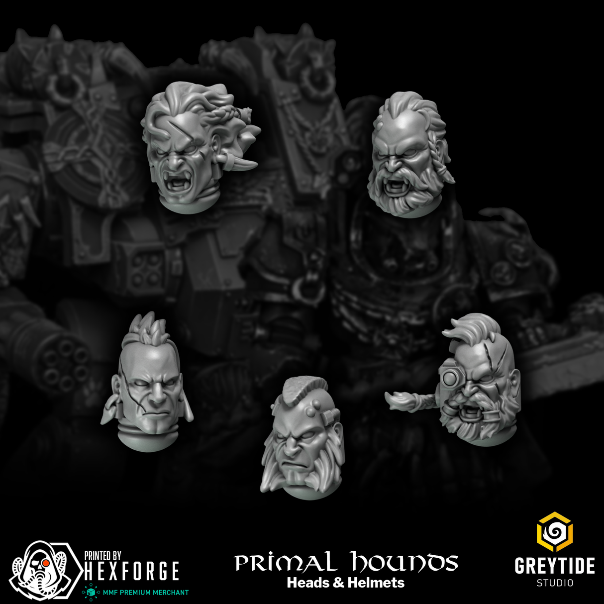 Primal Hounds - Heads