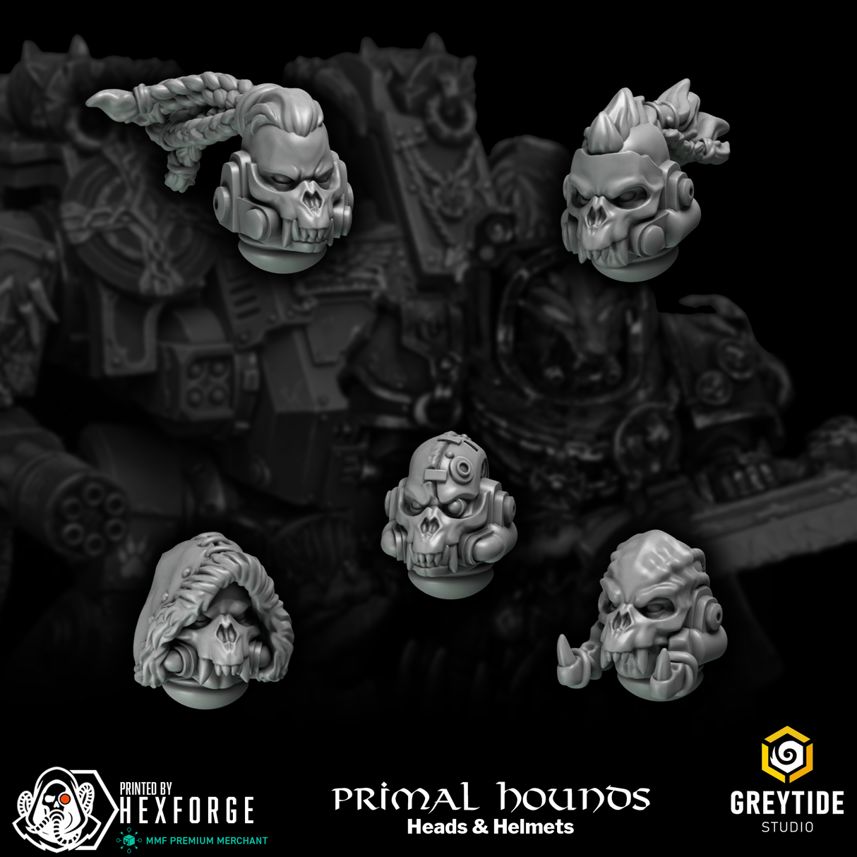 Primal Hounds - Heads