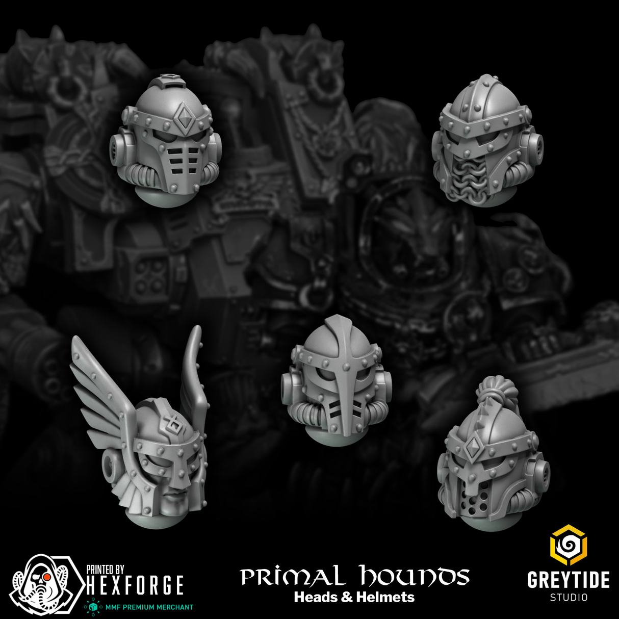 Primal Hounds - Heads