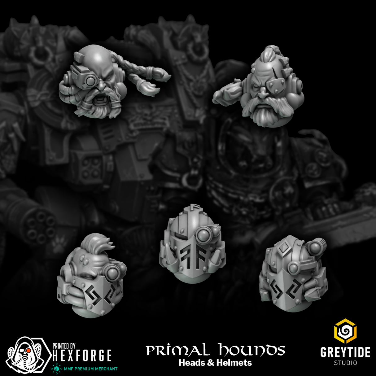 Primal Hounds - Heads
