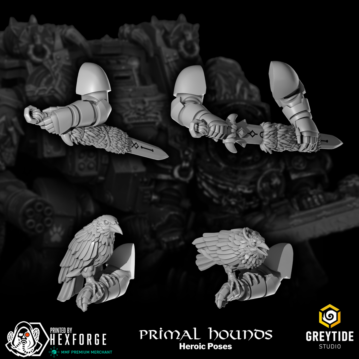 Primal Hounds - Heroic Poses
